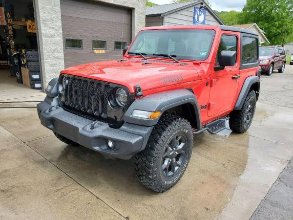 2020 Jeep Wrangler Willys 4x4 2dr SUV EVERYONE IS APPROVED! - cars & for sale in Vandergrift, PA – photo 3