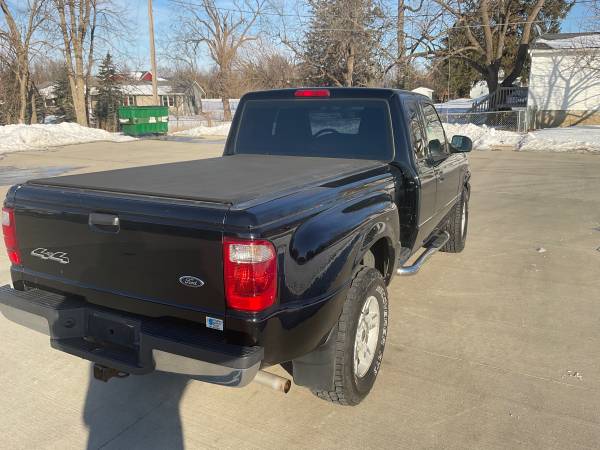Black 2004 Ford Ranger XLT 4X4 Truck (180, 000 Miles) for sale in Dallas Center, IA – photo 5