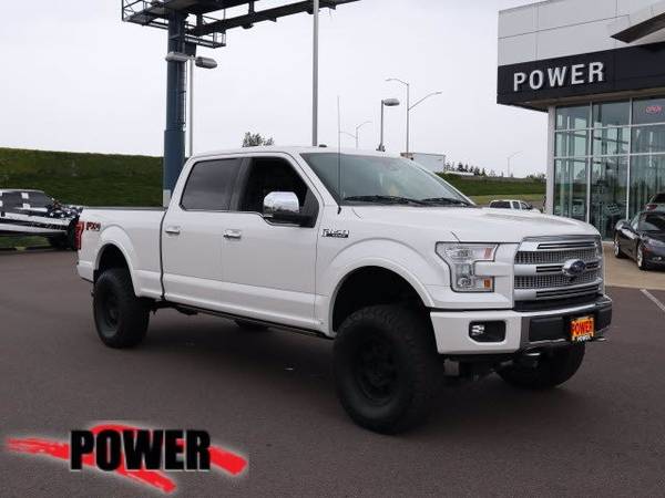 2017 Ford F-150 4x4 4WD F150 Truck Platinum Crew Cab for sale in Salem, OR