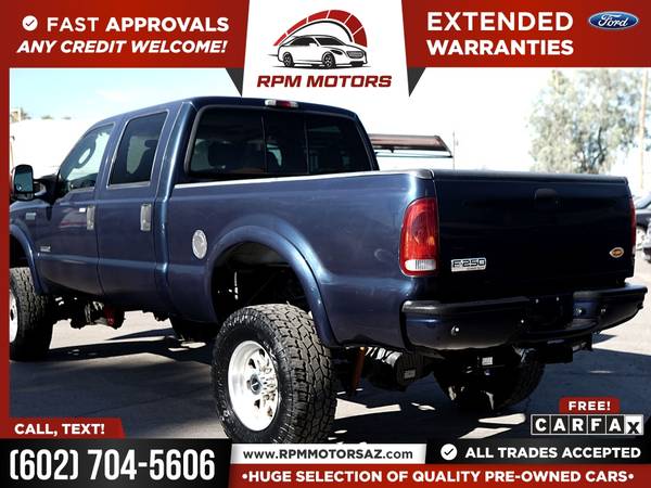 2005 Ford F250SD F 250 SD F-250-SD Lariat Diesel FOR ONLY 386/mo! for sale in Phoenix, AZ – photo 9