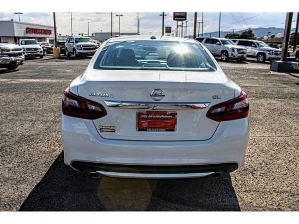 2018 Nissan Altima 2.5 SL sedan Glacier White for sale in El Paso, TX – photo 9