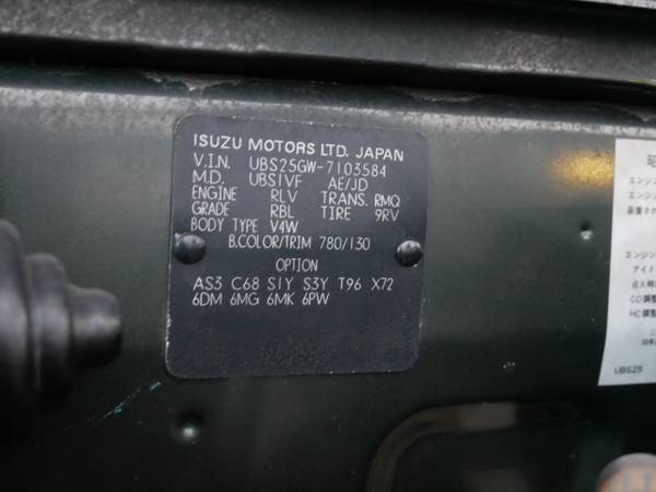 1994 Isuzu Bighorn (Trooper) 4X4 Gas V6 JDM-RHD - - by for sale in Seattle, WA – photo 21