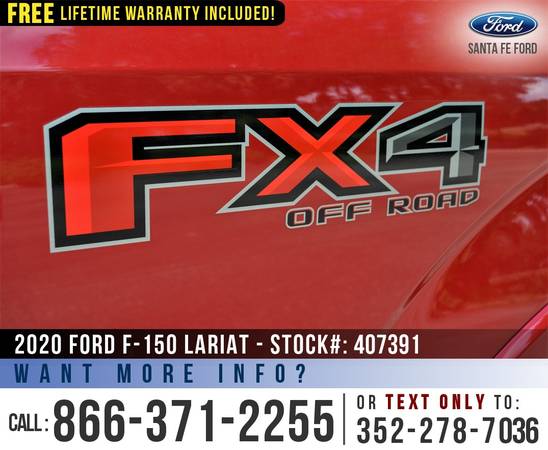 2020 FORD F150 LARIAT 4WD 6, 000 off MSRP! F-150 - cars & for sale in Alachua, FL – photo 21