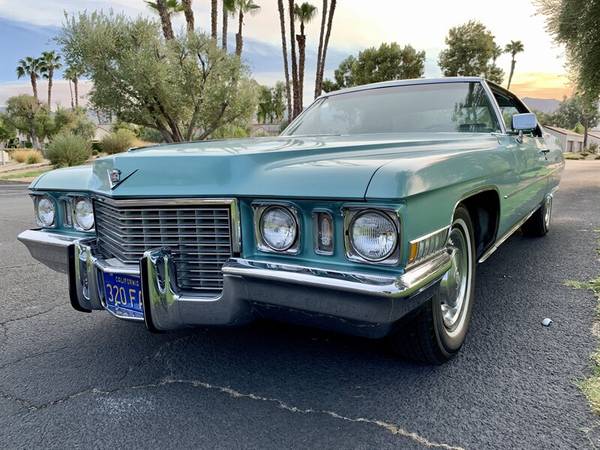 All original 72 Coupe DeVille slicktop - cars & trucks - by dealer -... for sale in Palm Springs, CA – photo 3