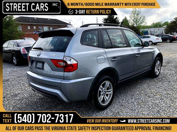 2006 BMW X3 X 3 X-3 X3AWD X 3 AWD X-3-AWD 3 0i 3 0 i 3 0-i PRICED TO for sale in Fredericksburg, District Of Columbia – photo 5