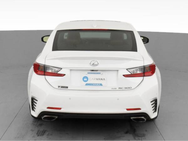 2016 Lexus RC RC 300 Coupe 2D coupe White - FINANCE ONLINE - cars &... for sale in Wayzata, MN – photo 9