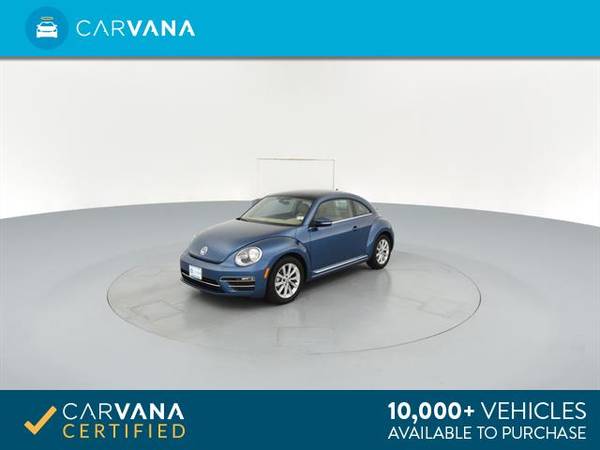 2018 VW Volkswagen Beetle 2.0T SE Hatchback 2D hatchback Blue - for sale in Memphis, TN – photo 6