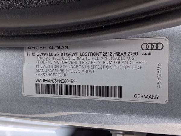 2017 Audi A6 Premium AWD All Wheel Drive SKU: HN080152 - cars & for sale in Plano, TX – photo 20