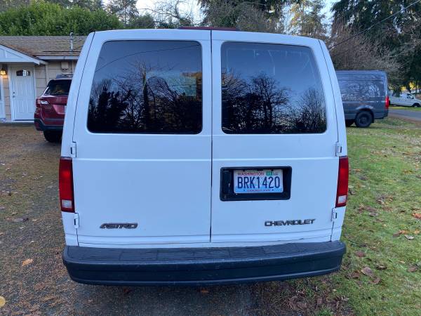 Astro Cargo Van - cars & trucks - by owner - vehicle automotive sale for sale in Bellevue, WA – photo 4