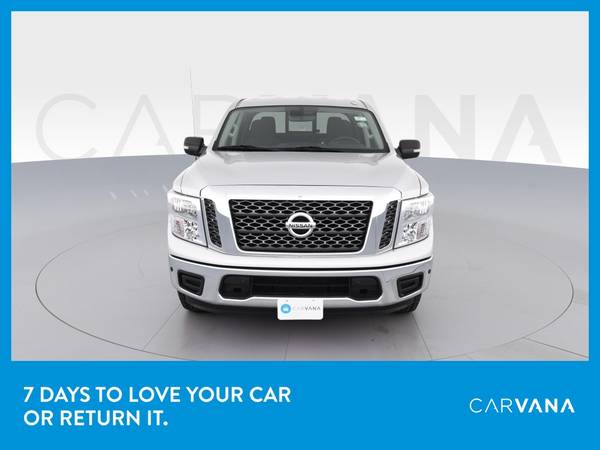 2018 Nissan Titan Crew Cab SV Pickup 4D 5 1/2 ft pickup Silver for sale in Chicago, IL – photo 13
