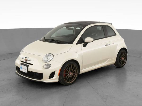 2018 FIAT 500c Abarth Cabriolet 2D Convertible White - FINANCE... for sale in Fresh Meadows, NY – photo 3