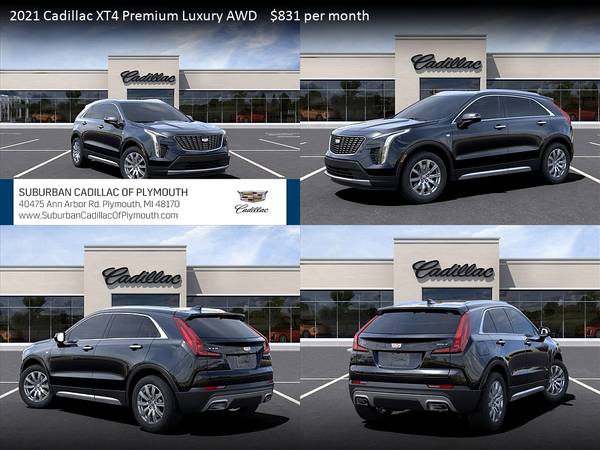 2021 Cadillac XT4 XT 4 XT-4 Premium Luxury AWD FOR ONLY 831/mo! for sale in Plymouth, MI – photo 14
