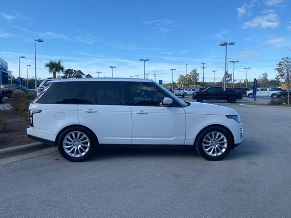 2019 Land Rover Range Rover 3.0L V6 Supercharged HSE suv White -... for sale in Swansboro, NC – photo 9