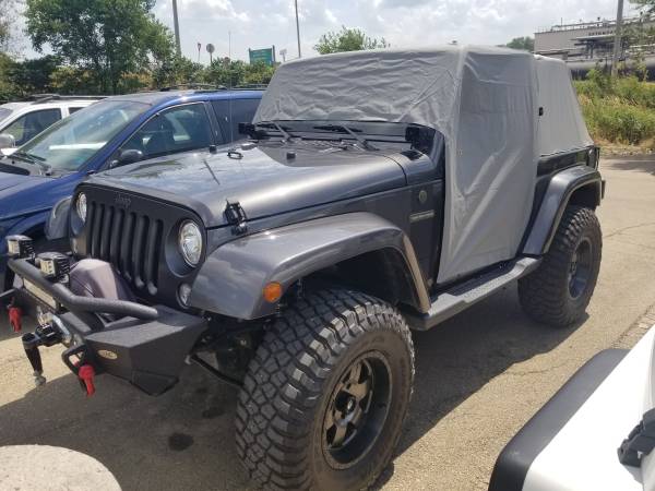 2017 jeep jk 2 dr freedom edition. Teraflexed for sale in Thomson, IA – photo 4