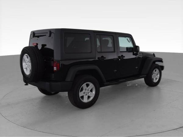 2017 Jeep Wrangler Unlimited Sport SUV 4D suv Black - FINANCE ONLINE... for sale in Athens, OH – photo 11