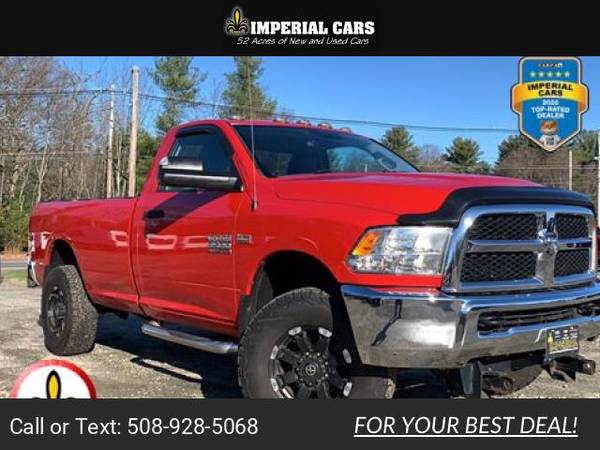 2014 Ram 3500 Tradesman pickup Red - - by dealer for sale in Mendon, MA