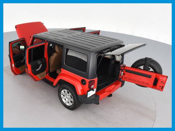 2016 Jeep Wrangler Unlimited Sahara Sport Utility 4D suv Red for sale in Atlanta, GA – photo 17