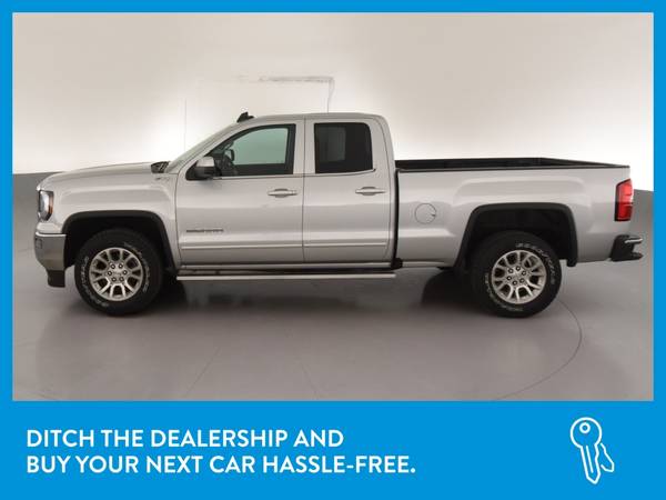 2016 GMC Sierra 1500 Double Cab SLE Pickup 4D 6 1/2 ft pickup Silver for sale in Easton, PA – photo 4