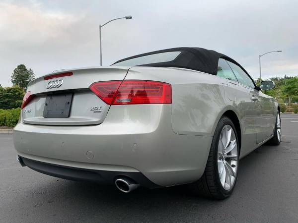 2013 Audi A5 2.0T quattro Premium Plus AWD 2dr Convertible Weekend... for sale in Happy valley, OR – photo 12