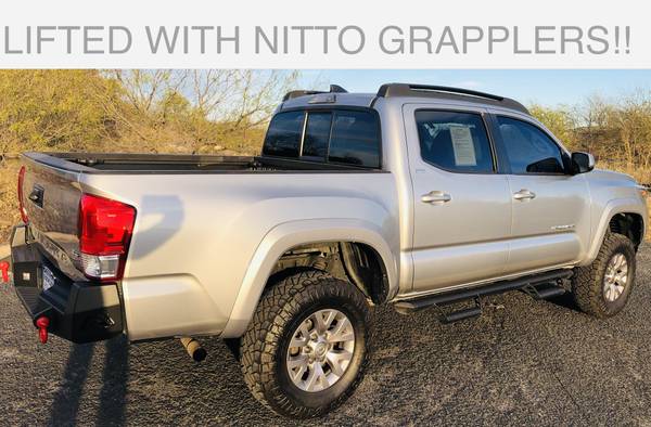 2017 TOYOTA TACOMA 4X4 SR5! LIFTED ON NITTO’S! BEDLINER! SIDE STEPS!... for sale in Georgetown, TX – photo 2