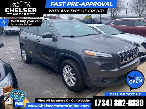 221/mo - 2015 Jeep Cherokee Latitude 4WD! 4 WD! 4-WD! - Easy for sale in Chelsea, OH – photo 4