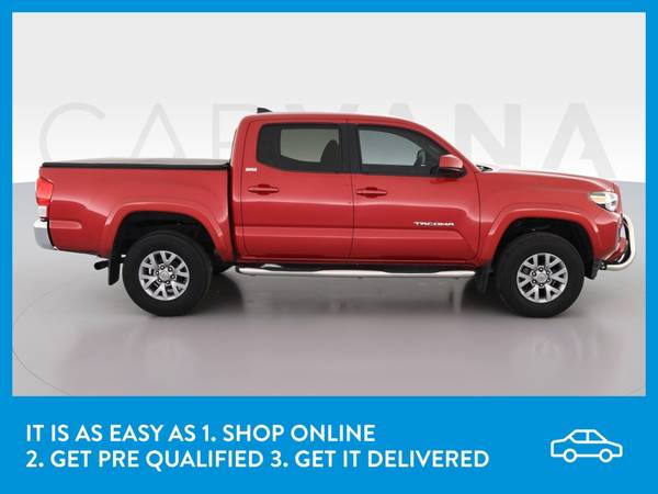 2016 Toyota Tacoma Double Cab SR5 Pickup 4D 5 ft pickup Red for sale in Augusta, GA – photo 10