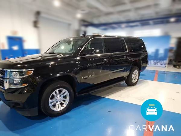 2020 Chevy Chevrolet Suburban LT Sport Utility 4D suv Black -... for sale in Fort Worth, TX – photo 3