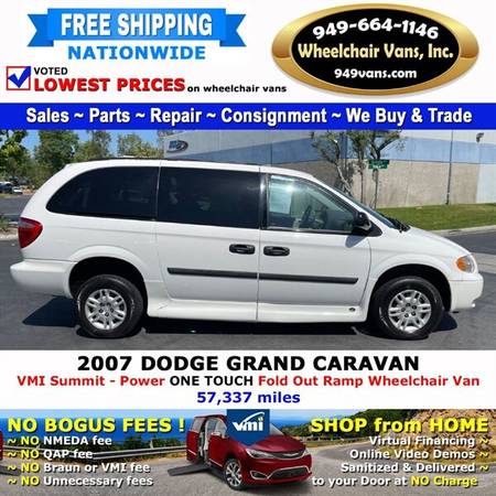 2007 Dodge Grand Caravan SE Wheelchair Van VMI Northstar - Power In for sale in LAGUNA HILLS, AZ – photo 6