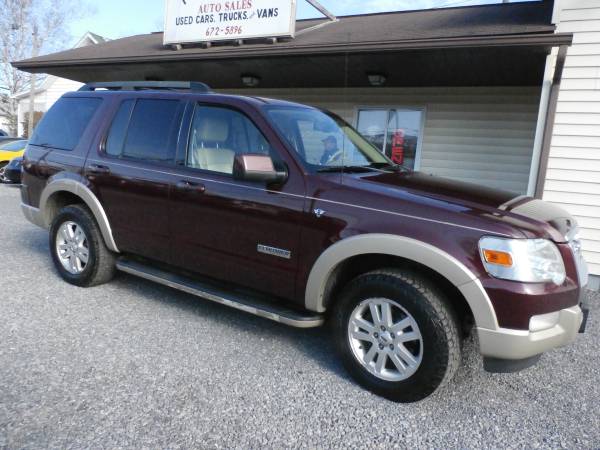 2008 Ford Explorer Eddie Bauer 3rd row -leather! - cars & trucks -... for sale in coalport, PA – photo 5