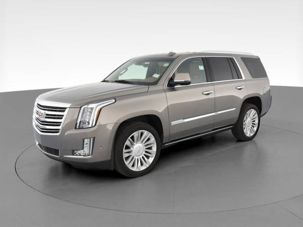 2017 Caddy Cadillac Escalade Platinum Sport Utility 4D suv Gold - -... for sale in Long Beach, CA – photo 3