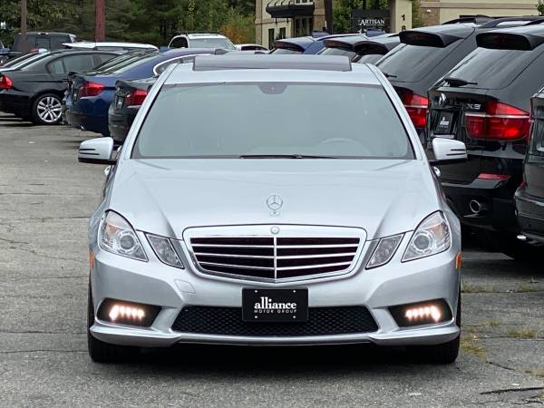 Silver 2011 Mercedes-Benz E350 Sport 4MATIC - AMG, nav, we finance for sale in Middleton, MA – photo 2