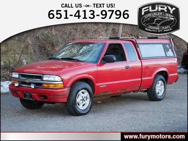 2000 Chevrolet S-10 Ext Cab 123 WB 4WD LS for sale in South St. Paul, MN