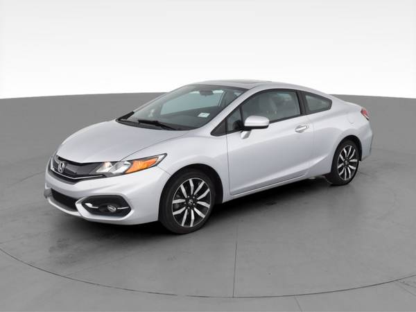 2014 Honda Civic EX-L Coupe 2D coupe Silver - FINANCE ONLINE - cars... for sale in Syracuse, NY – photo 3