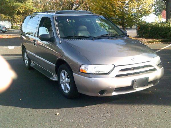 2001 Nissan Quest GLE Loaded for sale in Portland, OR – photo 2