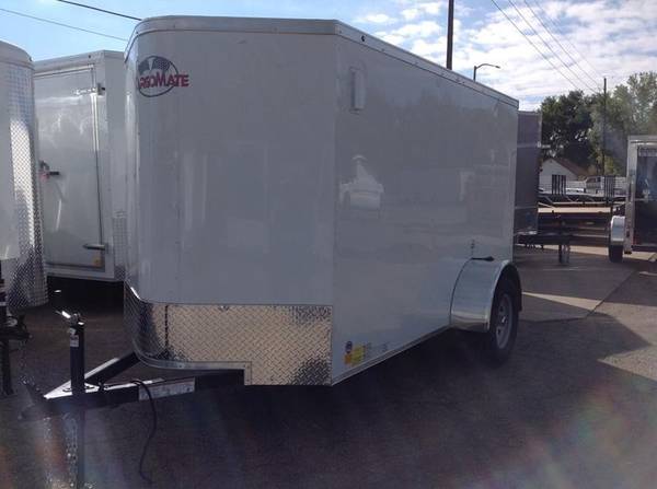 2020 Enclosed 5 x 10 V-Front Cargo Trailer with Ramp Door (81767) for sale in Wheat Ridge, CO – photo 2
