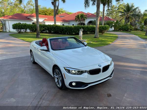 2018 BMW 430i X Drive with only 9, 754 miles! Hardtop Convertible! for sale in Naples, FL – photo 2