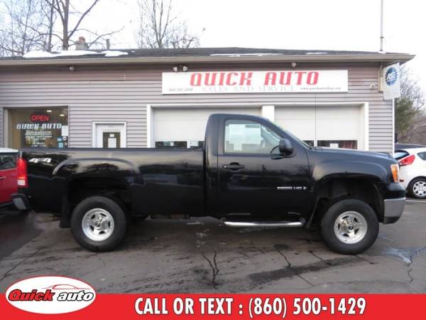 2009 GMC Sierra 2500HD 4WD Reg Cab 133 Work Truck with - cars & for sale in Bristol, CT – photo 3