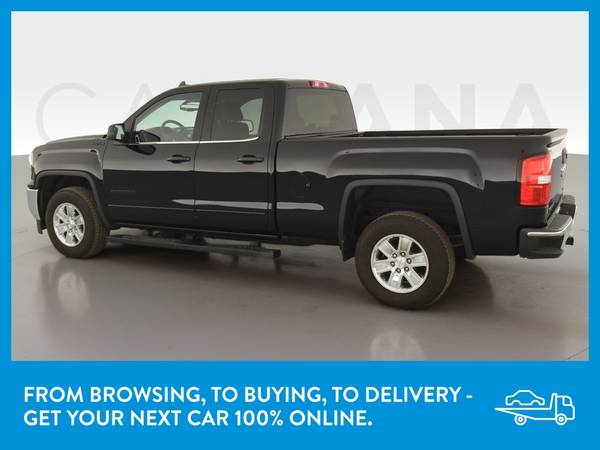 2018 GMC Sierra 1500 Double Cab SLE Pickup 4D 6 1/2 ft pickup Black for sale in Fort Worth, TX – photo 5