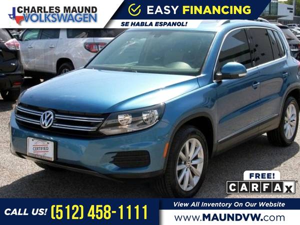 2017 Volkswagen Tiguan Wolfsburg FOR ONLY $364/mo! - cars & trucks -... for sale in Austin, TX – photo 4