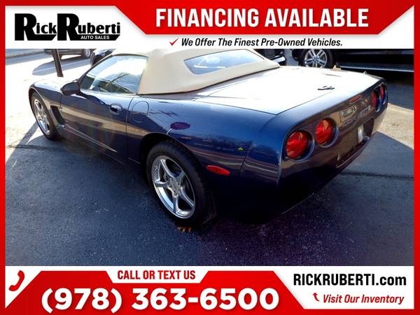 2001 Chevrolet Corvette 2dr 2 dr 2-dr Convertible FOR ONLY 284/mo! for sale in Fitchburg, MA – photo 6