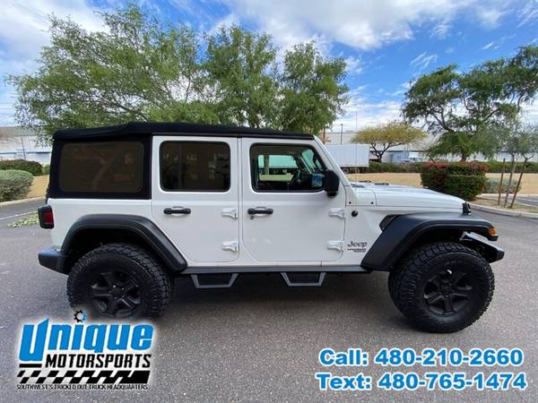 2018 JEEP WRANGLER UNLIMITED SPORT S 4WD 4DR UNIQUE TRUCKS - cars & for sale in Tempe, TX – photo 7