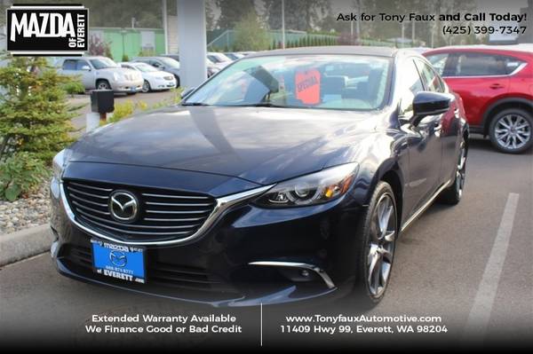 2017 Mazda Mazda6 Grand Touring Call Tony Faux For Special Pricing for sale in Everett, WA