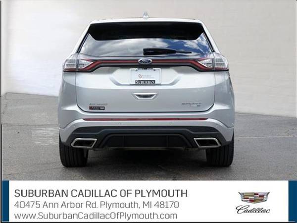 2015 Ford Edge SUV Sport - Ford Ingot Silver Metallic for sale in Plymouth, MI – photo 4