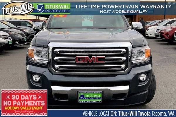 2017 GMC Canyon Diesel 4x4 Truck 4WD SLT Crew Cab - cars & trucks -... for sale in Tacoma, WA – photo 2