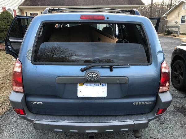 2003 Toyota 4Runner SR5 Sport Utility 4D SUV 4 0L V6 Blue Gray Side for sale in Bowie, District Of Columbia – photo 10