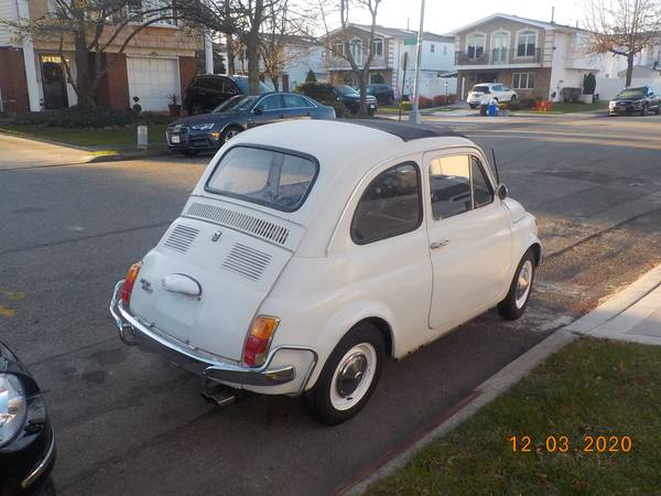 1970 Fiat 500 RUNS AND DRIVE PRICE TO SELL! - cars & trucks - by... for sale in STATEN ISLAND, NY – photo 3