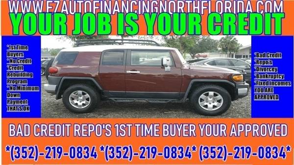 2010 Toyota FJ Cruiser YOUR JOB IS YOUR CREDIT BAD CREDIT OK WE... for sale in Gainesville, FL