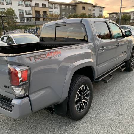 NEW 2021 Toyota Tacoma TRD Sport Double Cab Cement 4wd (IW228) -... for sale in Burlingame, CA – photo 4