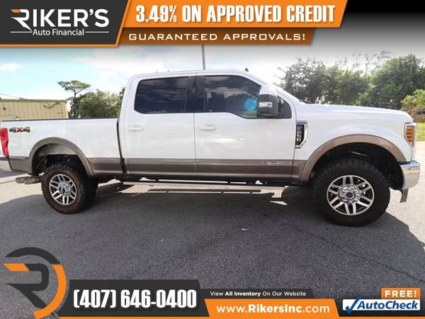 $762/mo - 2019 Ford F-250SD LariatCrew Cab - 100 Approved! - cars &... for sale in Kissimmee, FL – photo 8