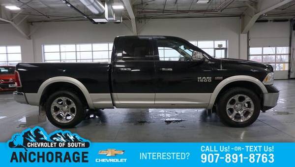 2013 Ram 1500 4WD Quad Cab 140.5 Laramie - cars & trucks - by dealer... for sale in Anchorage, AK – photo 4